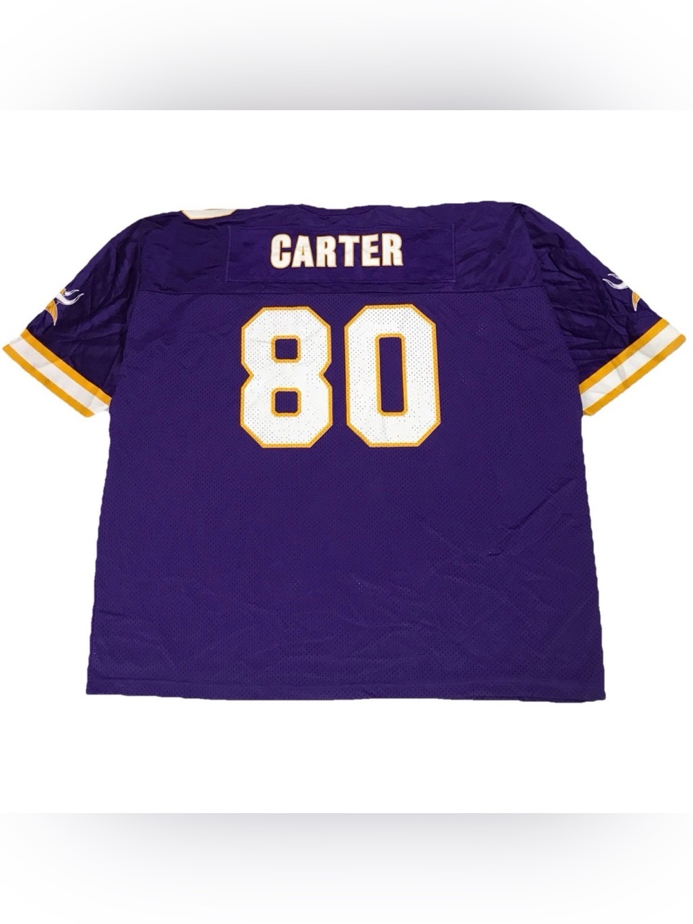 Champion Chris Carter Minnesota Vikings Jersey 3XL XXXL Purple Football Vintage